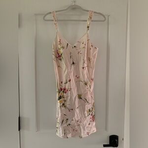 Floral slip dress size small